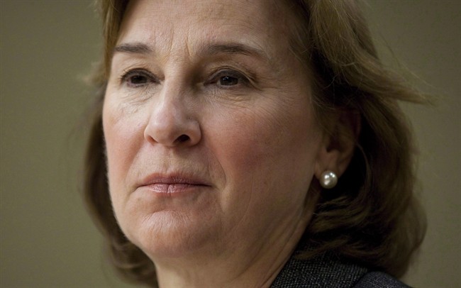 Privacy commissioner Jennifer Stoddart is shown in Ottawa on Nov. 25, 2010. 