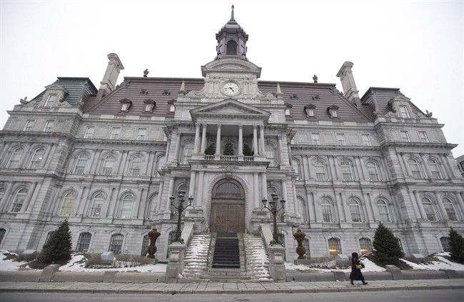 Montreal city hall. 
