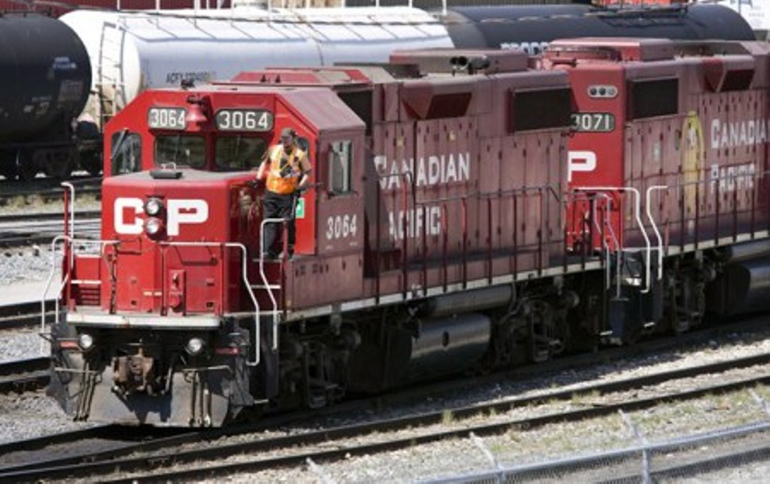 The head of Canadian Pacific Railway says he'll try to move more grain through Thunder Bay, Ont.