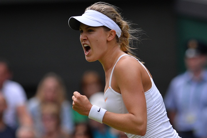 No way these are real size - Eugenie Bouchard reacts to Serbian