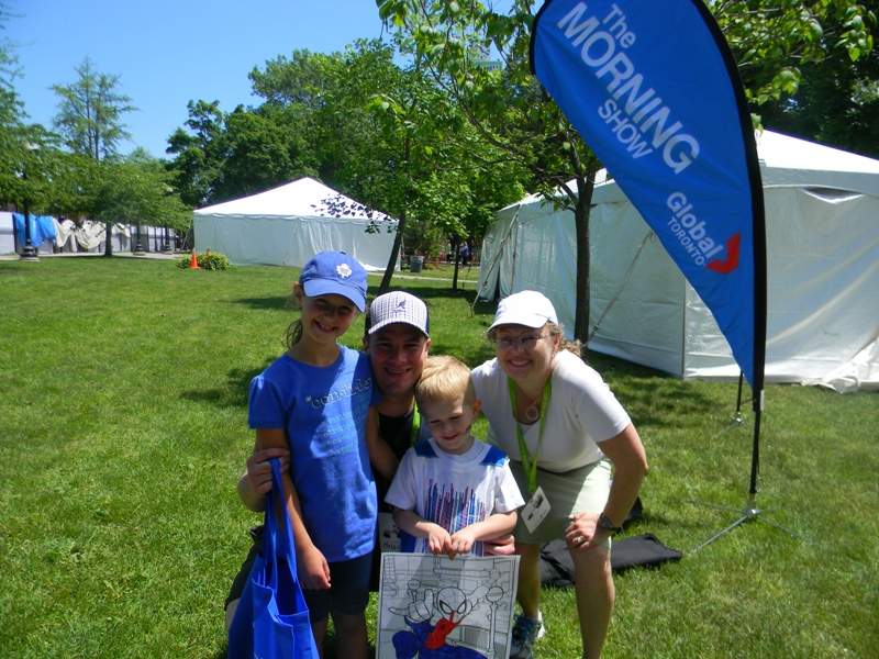 Global Toronto tent face painting colouring kids