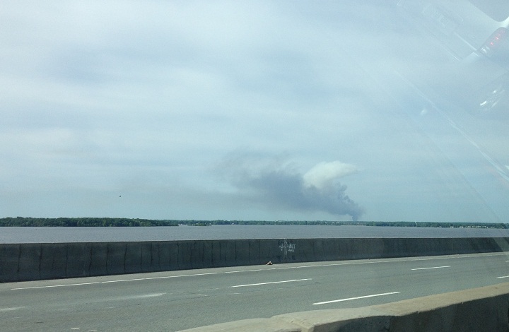 Fireworks explosion Montreal