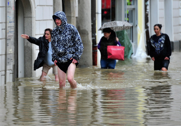 Gallery: Torrential rain and heavy flooding hit central Europe - image