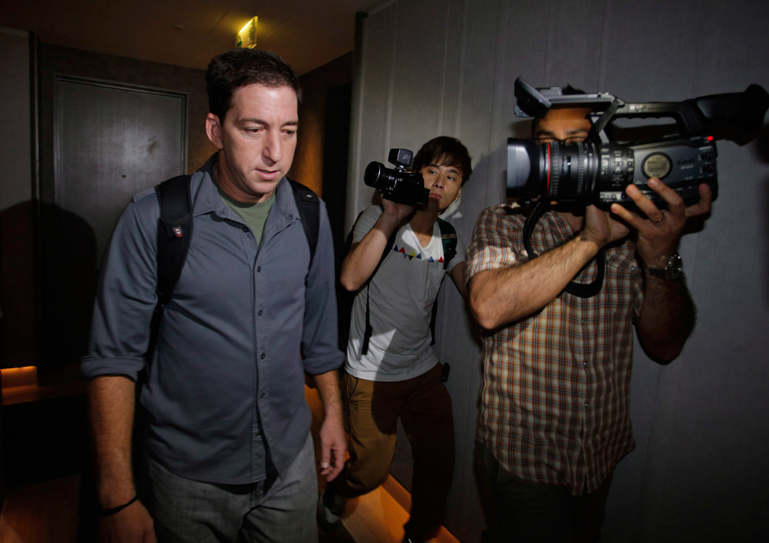 UK journalist Glenn Greenwald broke the original stories exposing the extent of US data collection and has written several books in the past on government security trampling personal rights.