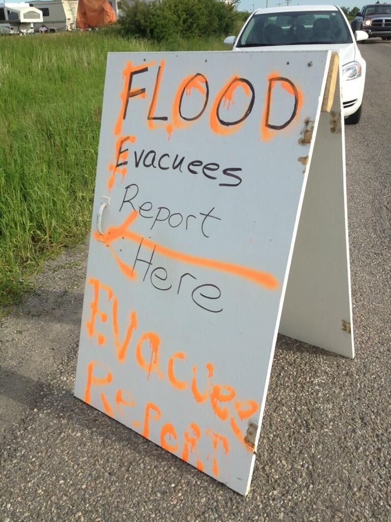 First group of High River residents return home - image