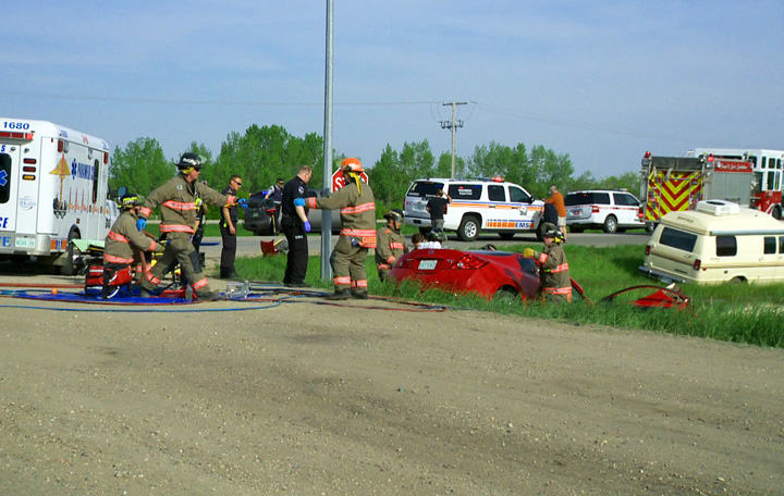 Drunk driving charges are pending against a man after a SERM officer was killed at scene of two vehicle crash on Highway 11 south of Saskatoon.