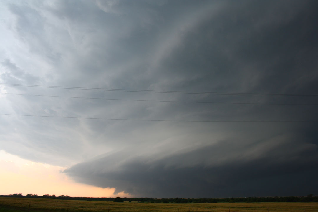 This supercell thunderstom was responsible for the deadly El Reno tornado on May 31, 2013. The tornado was the widest ever recorded. (Mark Robinson/stormhunter.ca)