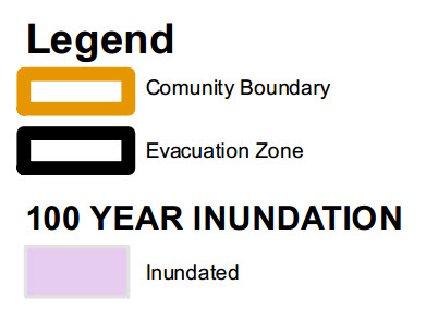 MAPS: Evacuated areas in the city of Calgary - image