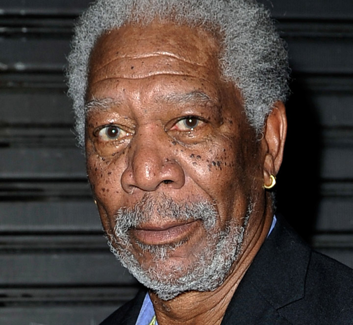 Morgan Freeman played Nelson Mandela in 2009's 'Invictus.'.