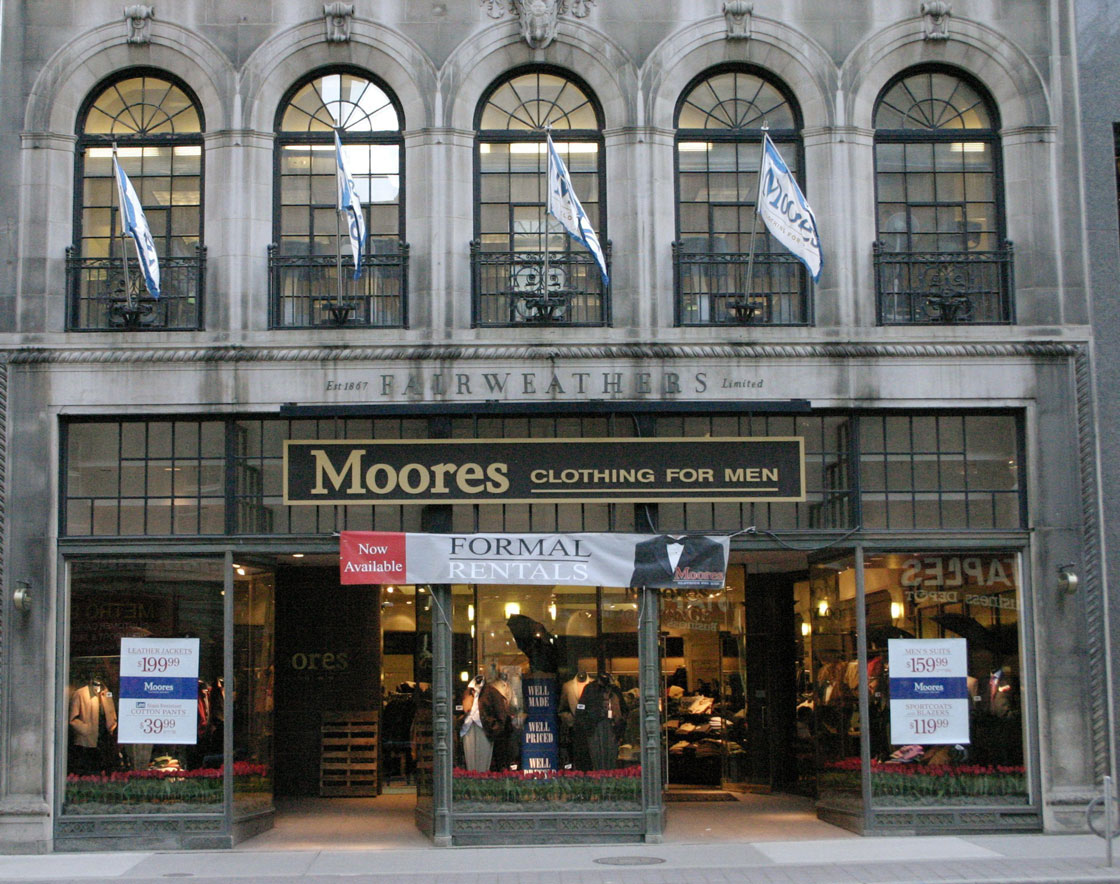 Moores deals mens clothing