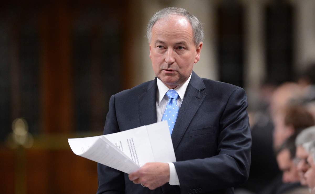 Minister of Justice Rob Nicholson responds to a question during question period in the House of Commons on Parliament Hill in Ottawa on Thursday June 6, 2013. 