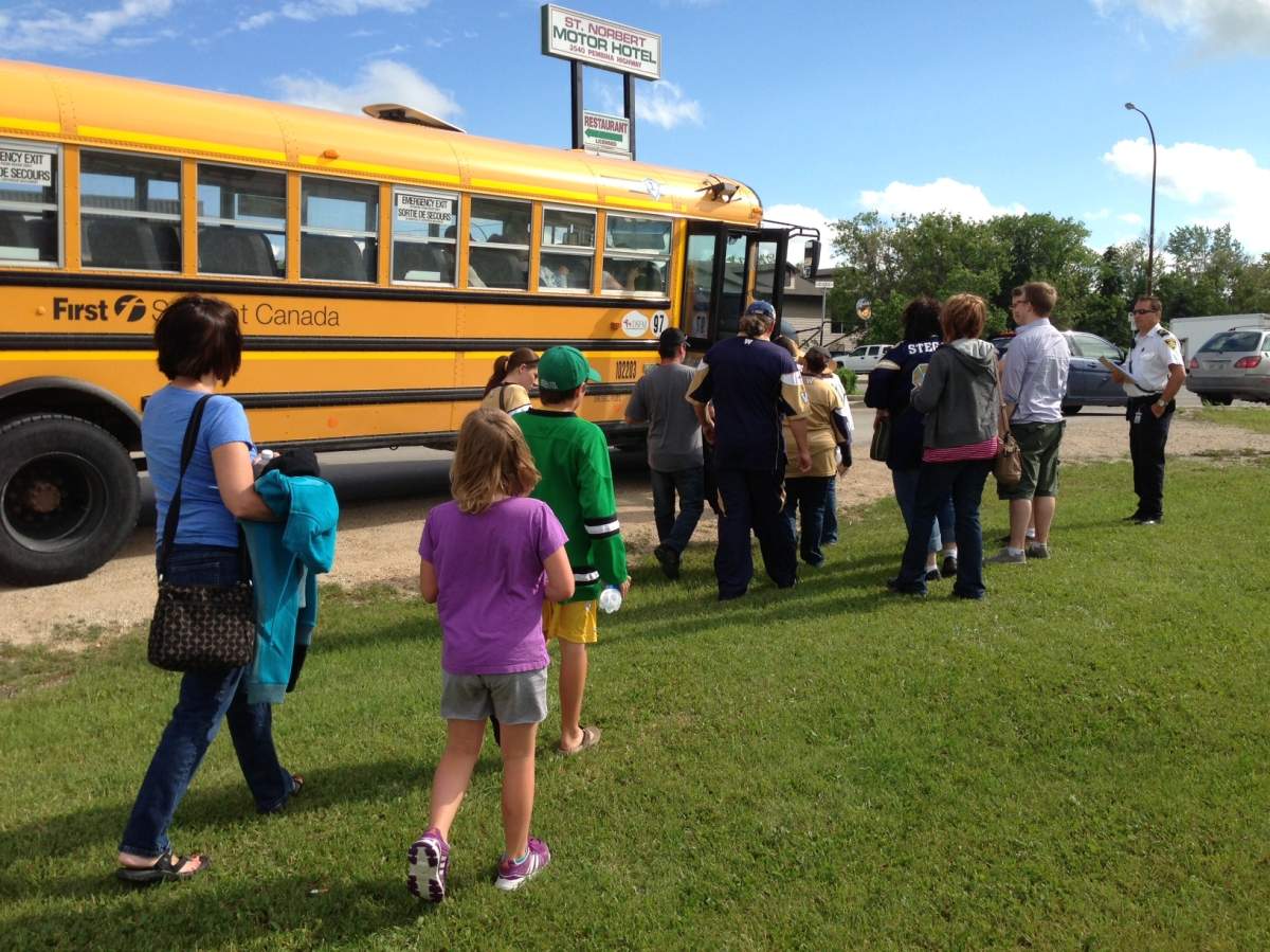 Bomber fans wearing their best Blue and Gold attire have flocked to 8 Park and Ride locations around the city on Thursday.