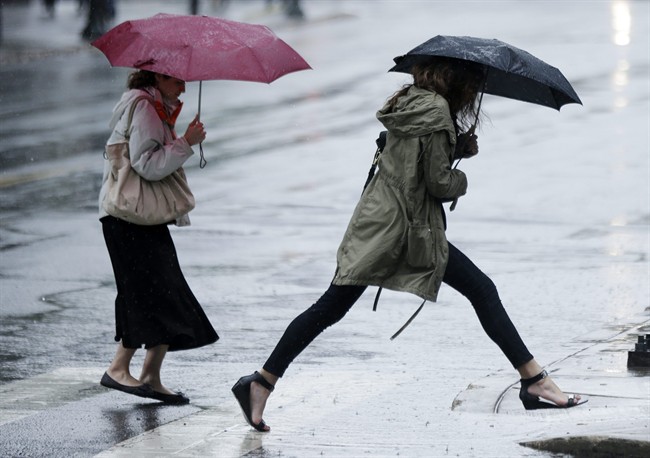 Tropical Storm Andrea soaked much of the east coast over the weekend.