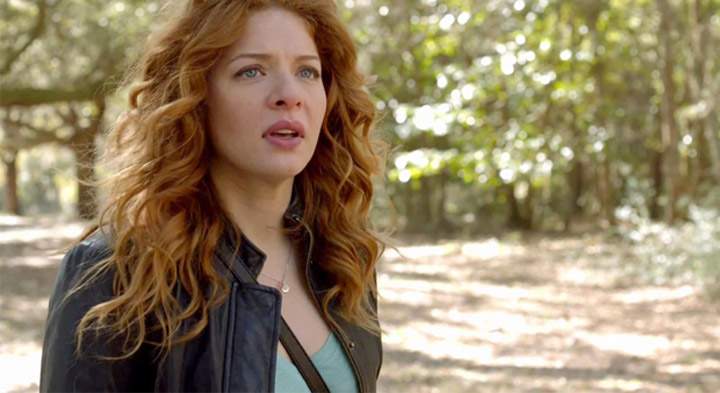 Rachelle Lefevre in a scene from 'Under the Dome.'.