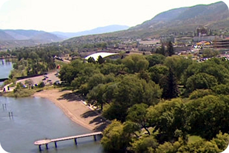 A 20-year-old man is in critical condition in hospital after being pulled by friends from the Thompson River in Kamloops early Sunday morning.