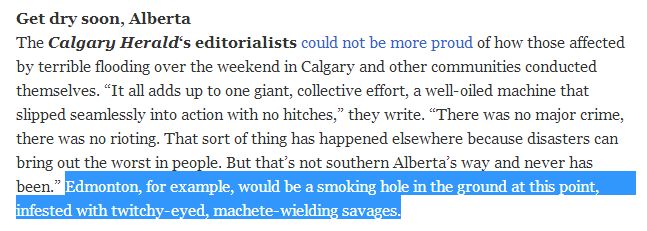 National Post editorial ruffles feathers in Edmonton - image