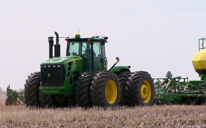 Weather and soil conditions cooperating with Saskatchewan farmers’ seeding season.