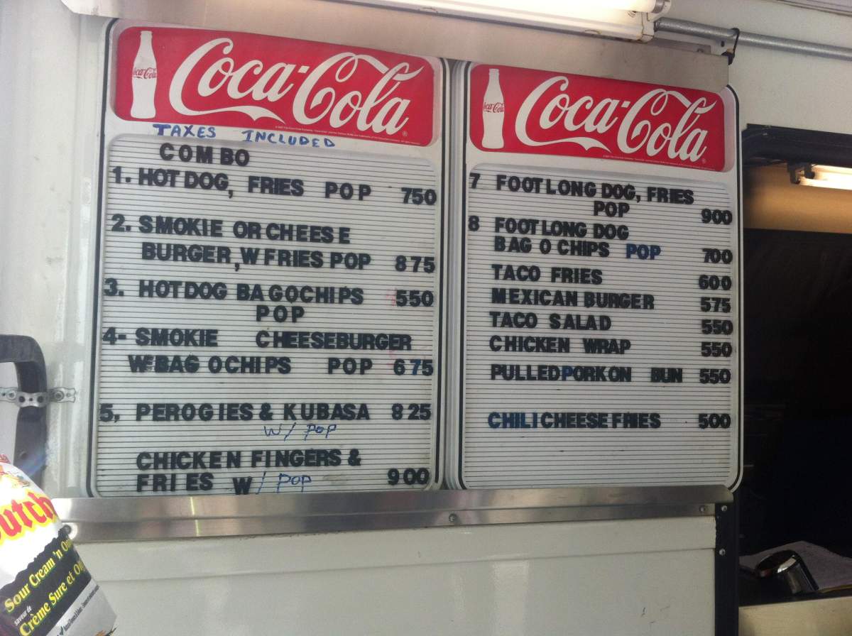Winnipeg food truck