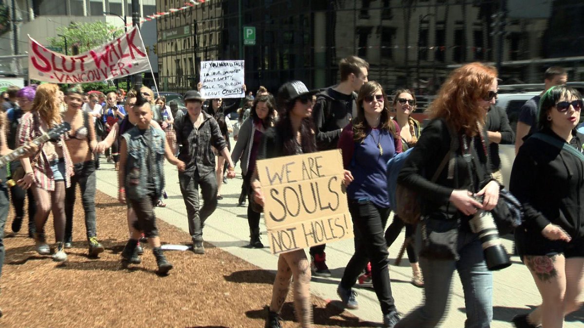 Vancouver Slutwalk Protests Sexual Violence Victim Shaming Bc Globalnews Ca