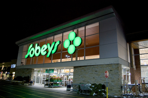 A Sobeys outlet in Winnipeg. The company said Thursday it was shuttering 50 supermarkets across the country.