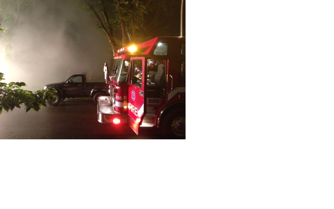 Crews battle blaze at a south side home, Monday, June 3, 2013. 
