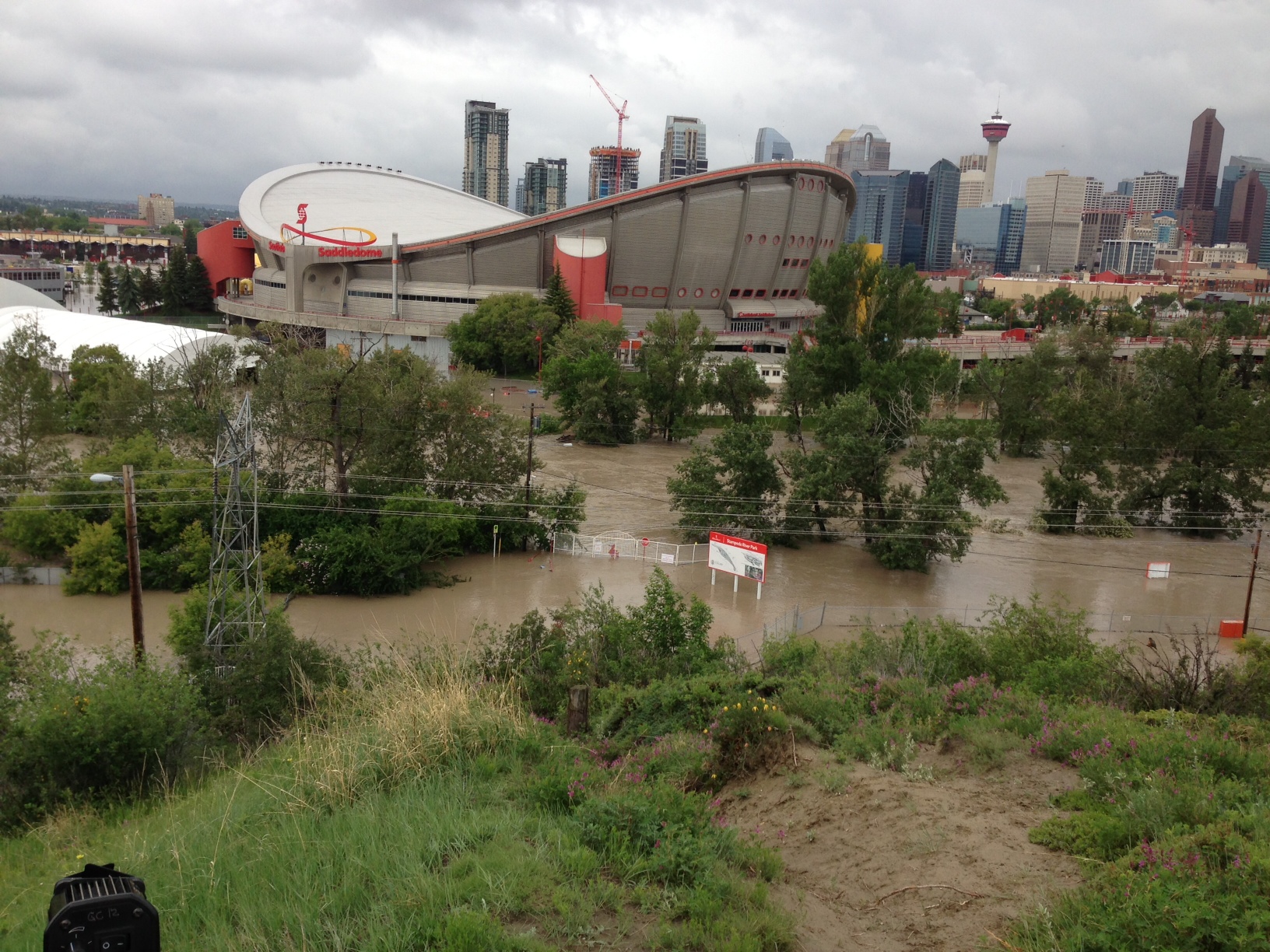 Calgary floods affect Flames, Stampede, PGA event