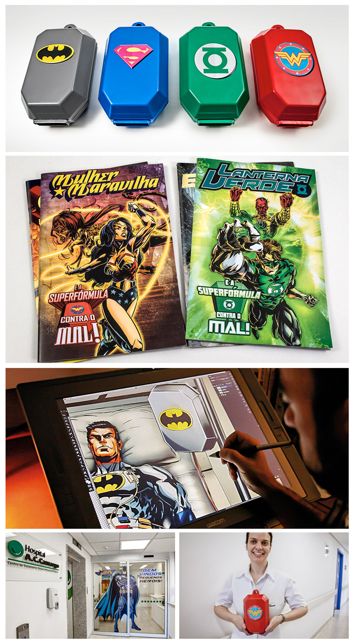 Children’s cancer wing transforms into superhero ward offering ‘superformula’ chemotherapy - image