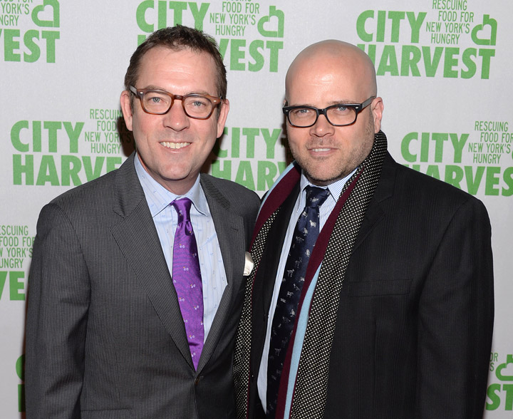 Ted Allen and his partner Barry Rice.