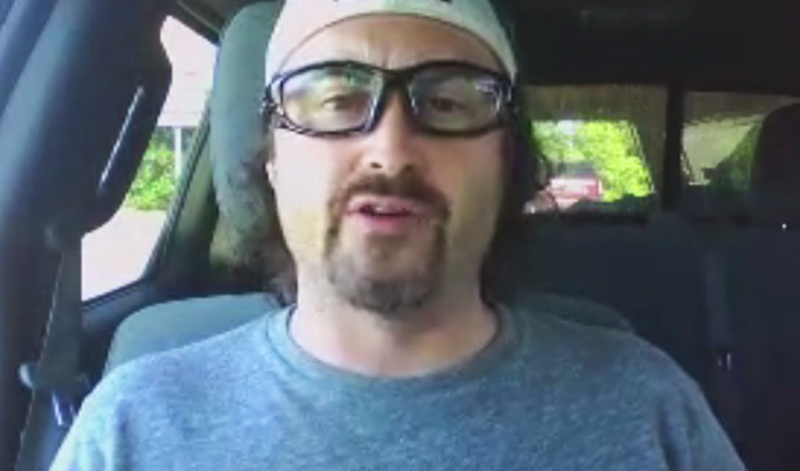 Tornado hunter Greg Johnson recalls getting the closest he’s ever been to a twister in Oklahoma.