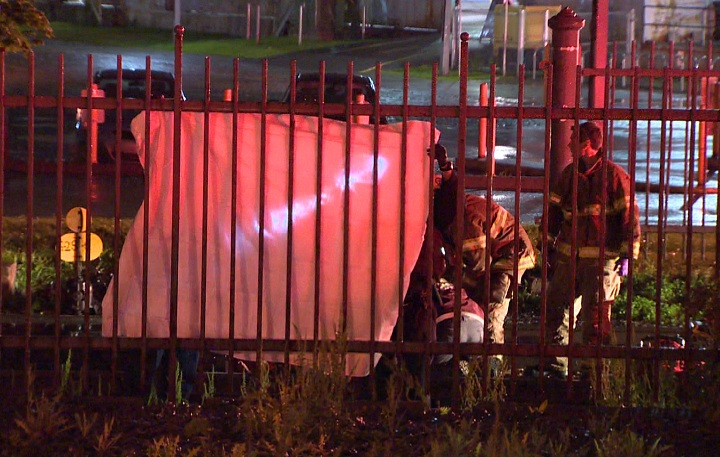 Old Port train accident