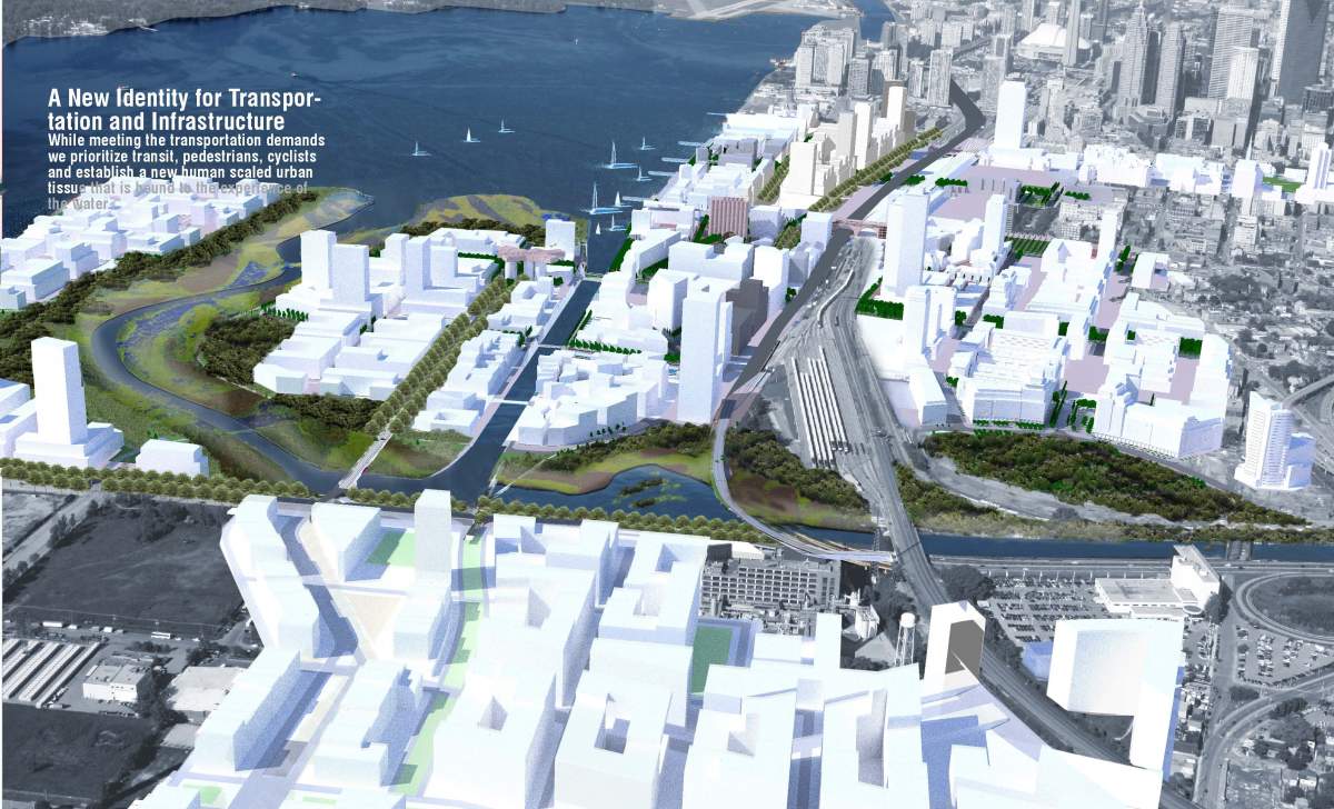 Gardiner Expressway drawing design