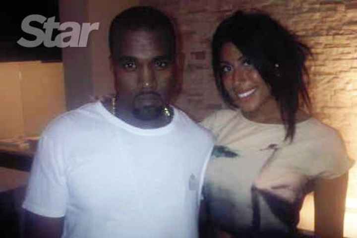 Kanye West with Leyla Ghobadi of Montreal.