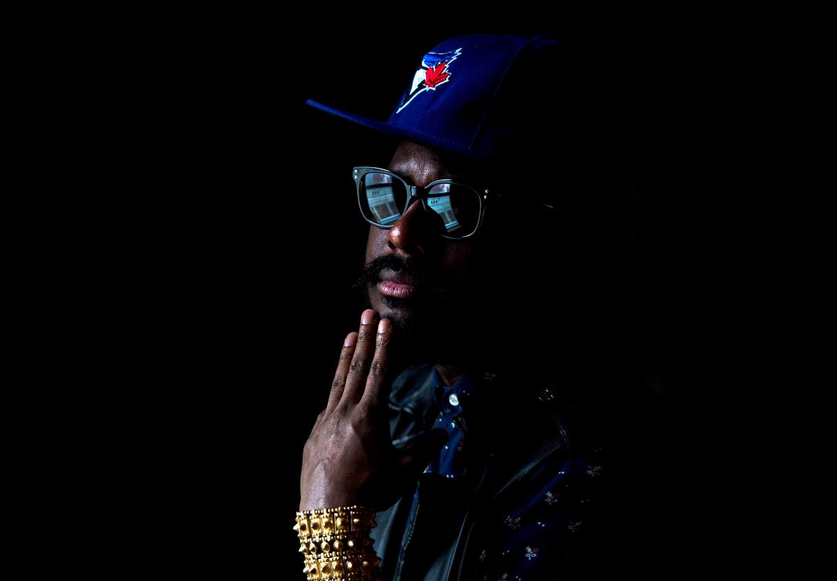 Canadian rapper and hip-hop artist K-os.