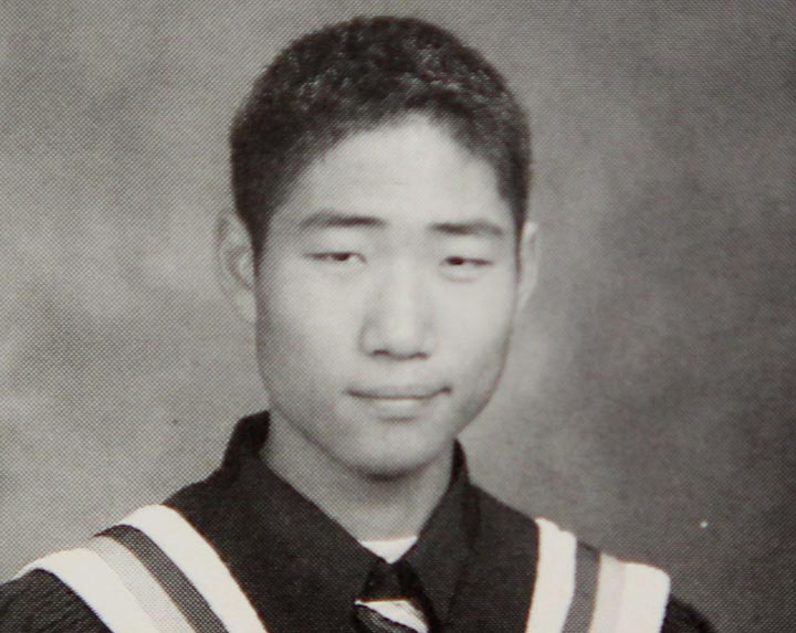 Aaron Yoon is shown in a 2006 yearbook photo from South Collegiate Institute in London, Ontario. 
