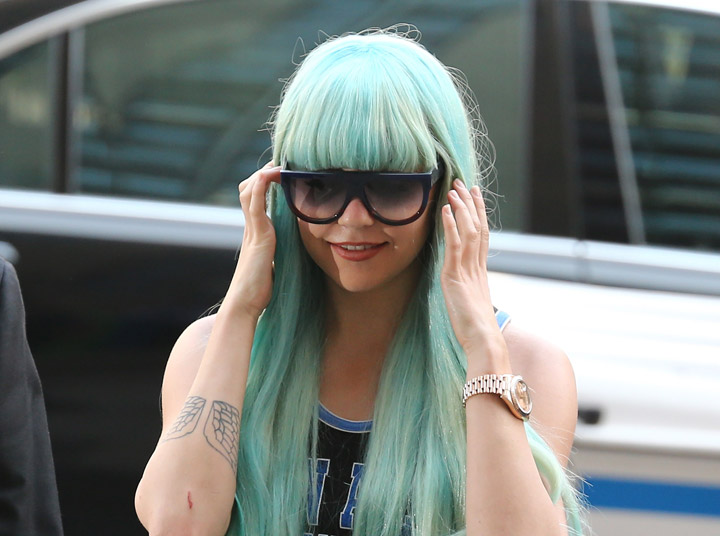 Amanda Bynes, pictured arriving at a New York courthouse in July 2013.