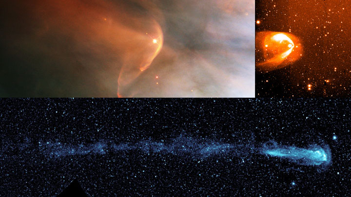 Other tails of stars have been imaged by other satellites. 
