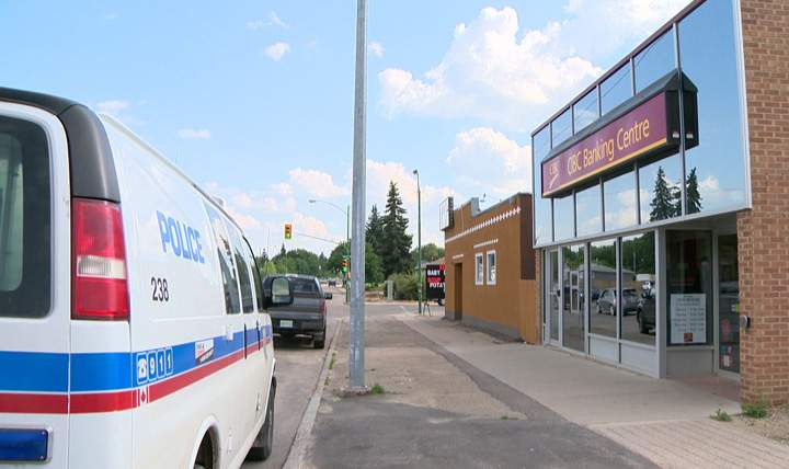Police are investigating an armed robbery on Broadway Avenue that occurred this afternoon.