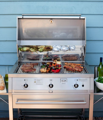 Barbecuing is a great way to save on energy during the summer months.