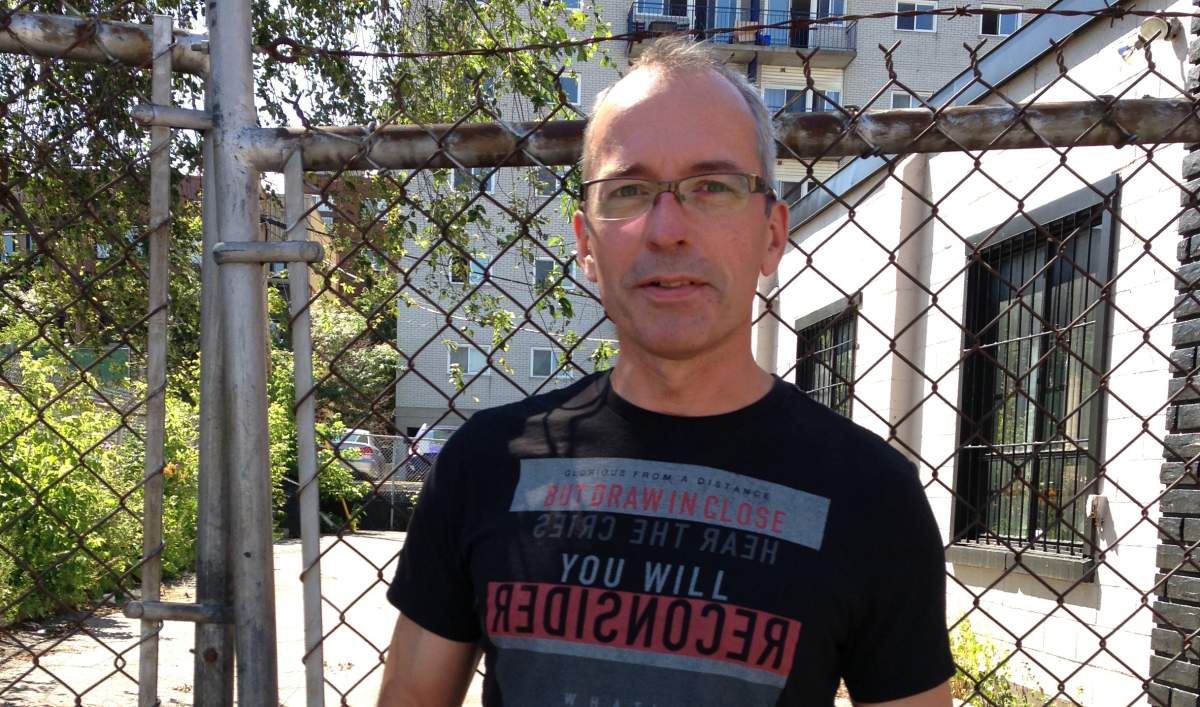 Rob Boyd of Ottawa’s Sandy Hill Community Health Centre.Laura Stone/Global News