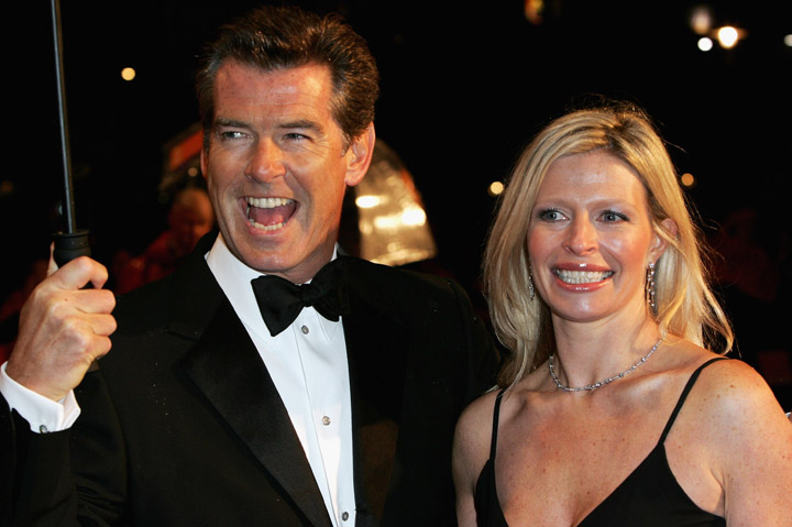 Pierce Brosnan and daughter Charlotte, pictured in 2006.