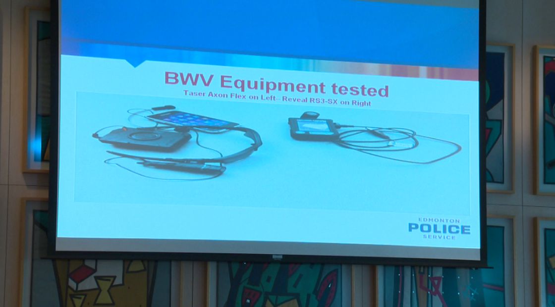 The Edmonton Police Service is halfway through its Body Worn Video pilot project. 
