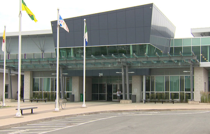 A Halifax woman says she was asked to leave the gym at the Canada Games Centre because her shorts were too short to be worn while working out at the facility.