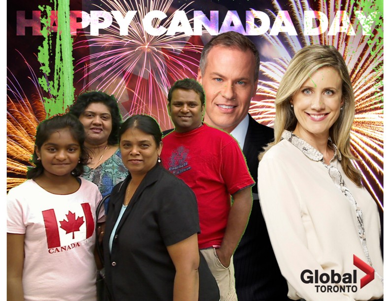 Abraham Canada Day Celebration Square Mississauga