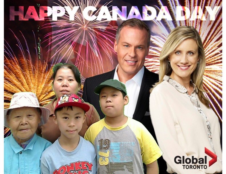 Chu Zhang Canada Day Celebration Square Mississauga