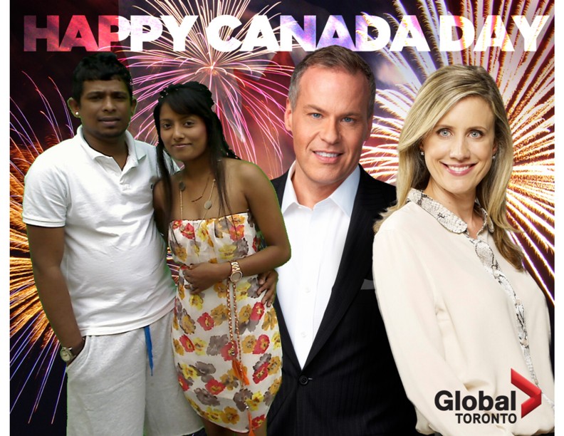 Colombage Canada Day Celebration Square Mississauga