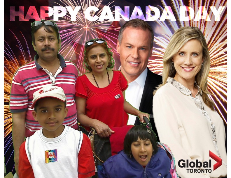 D'Souza Canada Day Celebration Square Mississauga