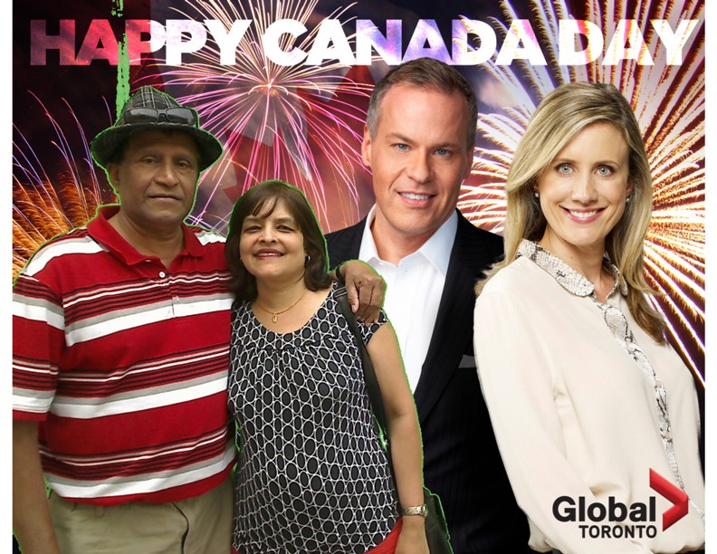 D'Souza Canada Day Celebration Square Mississauga