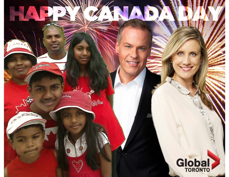 Jayanthan Canada Day Celebration Square Mississauga