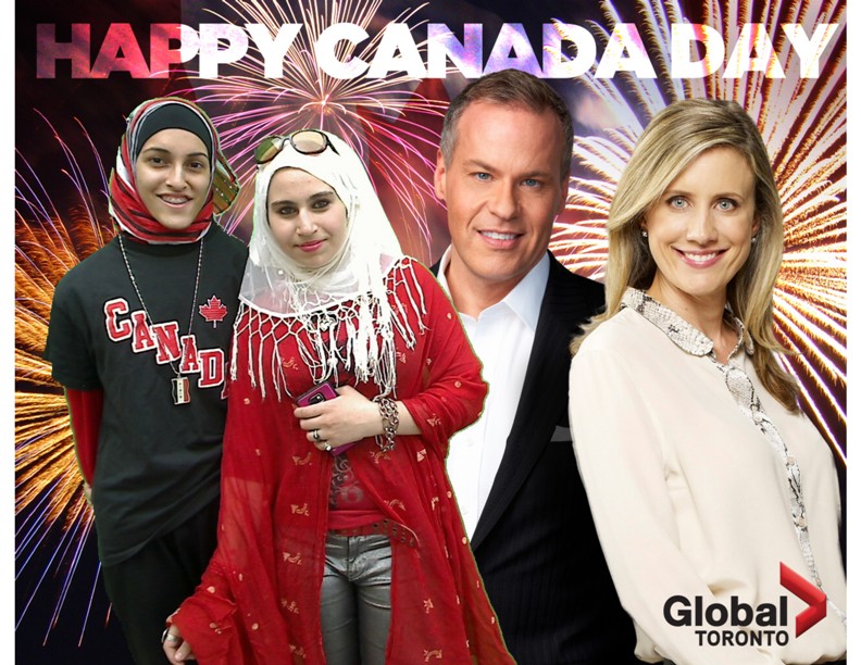 Lewa Canada Day Celebration Square