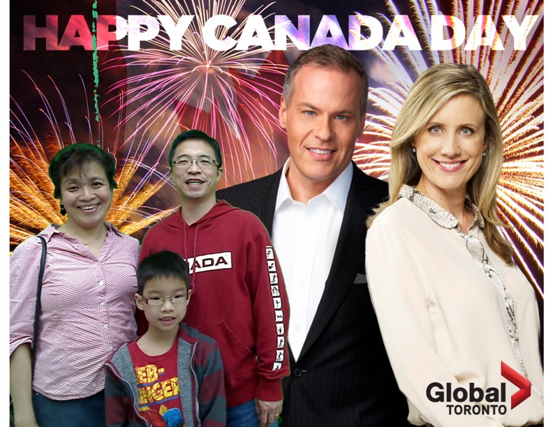 Liu Canada Day Celebration Square